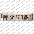 Spitz Trail Novelty Narrow Sticker Decal