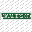 Cavaliers Ct Novelty Narrow Sticker Decal