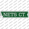 Nets Ct Novelty Narrow Sticker Decal