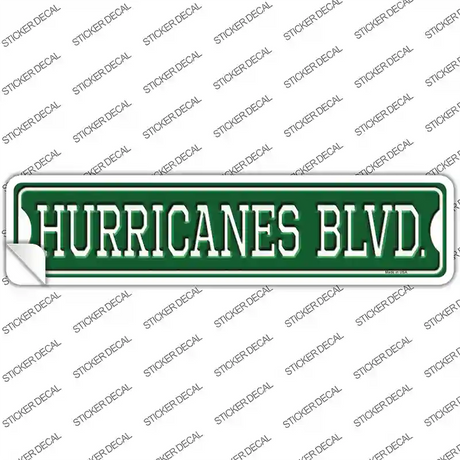 HurricaBlvd Novelty Narrow Sticker Decal