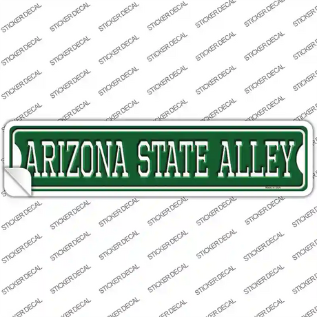 Arizona State Alley Novelty Narrow Sticker Decal