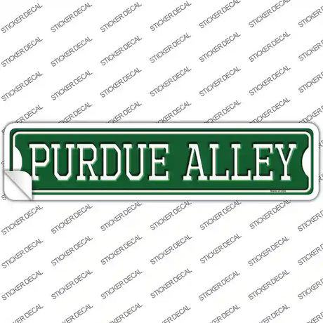 Purdue Alley Novelty Narrow Sticker Decal