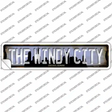 Chicago Illinois The Windy City Novelty Narrow Sticker Decal