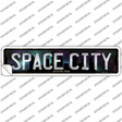 Houston Texas Space City Novelty Narrow Sticker Decal