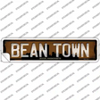 Boston Massachusetts Bean Town Novelty Narrow Sticker Decal