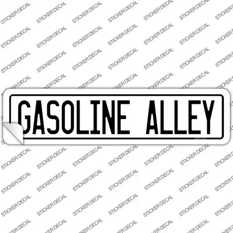 Gasoline Alley Novelty Narrow Sticker Decal