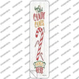 Candy CaSold Here White Novelty Narrow Sticker Decal