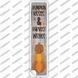 Pumpkin Kisses Novelty Narrow Sticker Decal