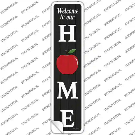Home Apple Novelty Narrow Sticker Decal