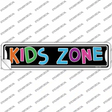 Kids Zone Novelty Narrow Sticker Decal
