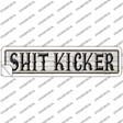 Shit Kicker Novelty Narrow Sticker Decal