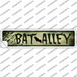 Bat Alley Novelty Narrow Sticker Decal