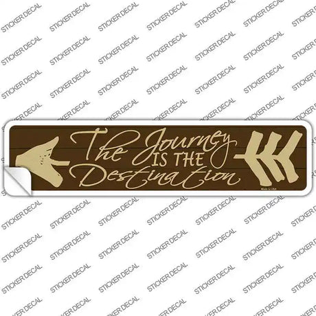 The Journey Novelty Narrow Sticker Decal