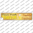 Farm Fresh Lemonade Novelty Narrow Sticker Decal