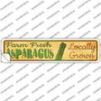 Farm Fresh Asparagus Novelty Narrow Sticker Decal