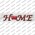 Montana Home Outline Novelty Narrow Sticker Decal
