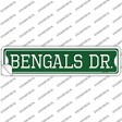 Bengals Dr Novelty Narrow Sticker Decal