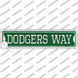Dodgers Way Novelty Narrow Sticker Decal