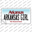 Arkansas Girl Arkansas Novelty Sticker Decal