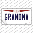 Grandma Ohio Novelty Sticker Decal