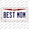 Best Mom Ohio Novelty Sticker Decal