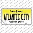 Atlantic City New Jersey Novelty Sticker Decal