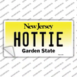Hottie New Jersey Novelty Sticker Decal