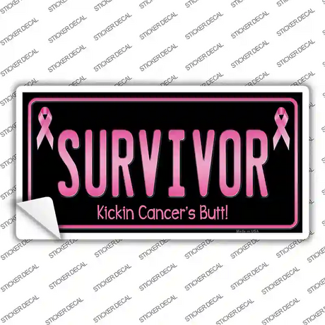 Survivor Novelty Sticker Decal