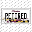 Retired Maryland Novelty Sticker Decal