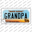 Grandpa North Dakota Novelty Sticker Decal