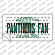 Panthers Fan Florida Novelty Sticker Decal