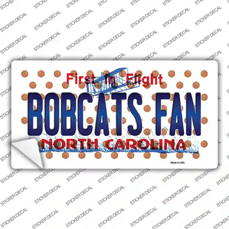 Hornets Fan North Carolina Novelty Sticker Decal