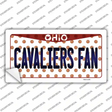 Cavaliers Fan Ohio Novelty Sticker Decal