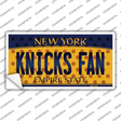 Knicks Fan New York Novelty Sticker Decal