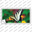 Butterfly Black and White Novelty Sticker Decal