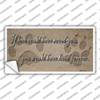 If Love Could Have Saved You Novelty Sticker Decal