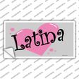 Latina Novelty Sticker Decal