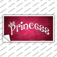 Princess Pink Novelty Sticker Decal