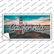 California Golden Gate Bridge State Novelty Sticker Decal