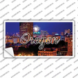 Oregon Firework City Lights State Novelty Sticker Decal