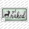 Get Naked Novelty Sticker Decal