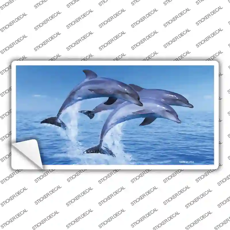 Dolphins Novelty Sticker Decal