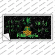 Fineapple Novelty Sticker Decal