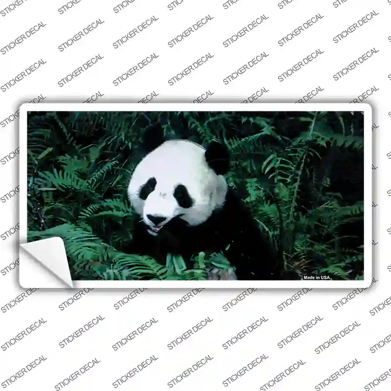 Panda Bear Novelty Sticker Decal