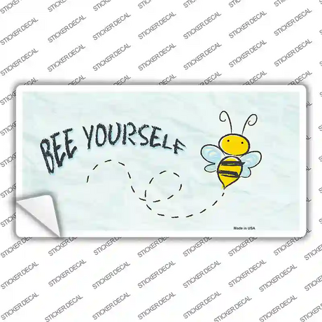 Bee Yourself Novelty Sticker Decal