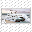 Surf Wagon Novelty Sticker Decal