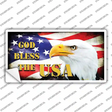 God Bless The USA Novelty Sticker Decal