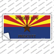 Whiskey Row Prescott Arizona Novelty Sticker Decal