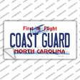 Coast Guard North Carolina State Novelty Sticker Decal