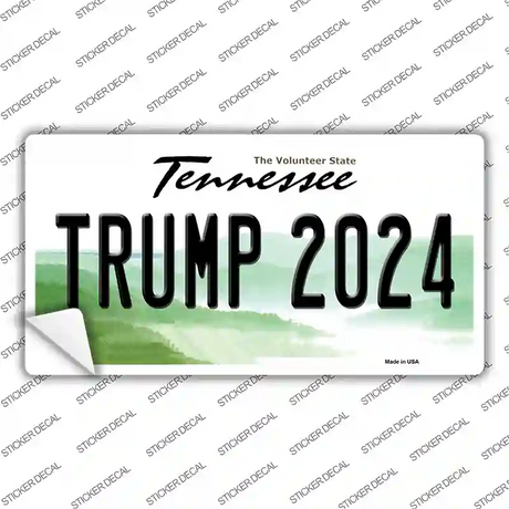 Trump 2024 Tennessee Novelty Sticker Decal